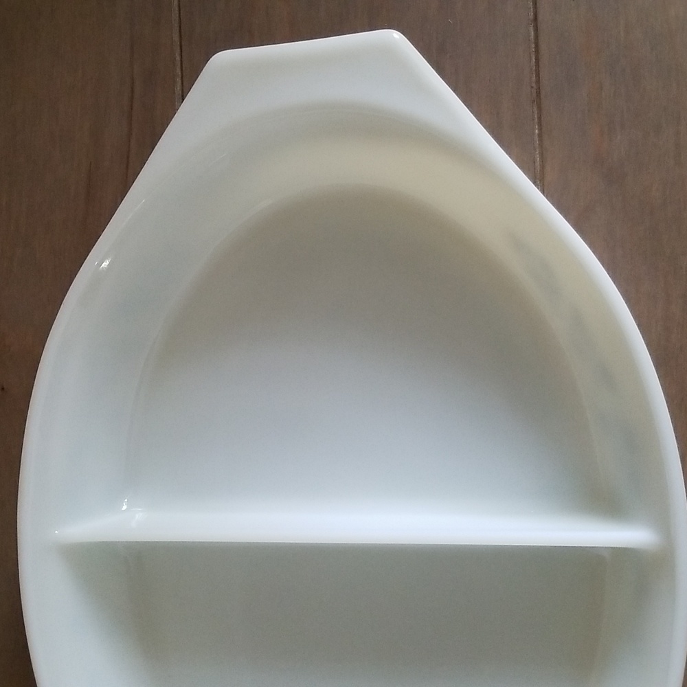 Vintage Pyrex Golden Acorn Divided Serving Dish - Picture 13 of 16